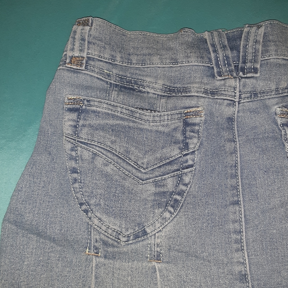 NO FUZZ DEMIN LEGEND  PLEATED SKIRT - Picture 8 of 10